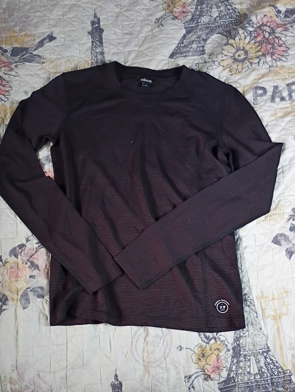 allbirds Long Sleeve Crew - Dark Maroon Size XS